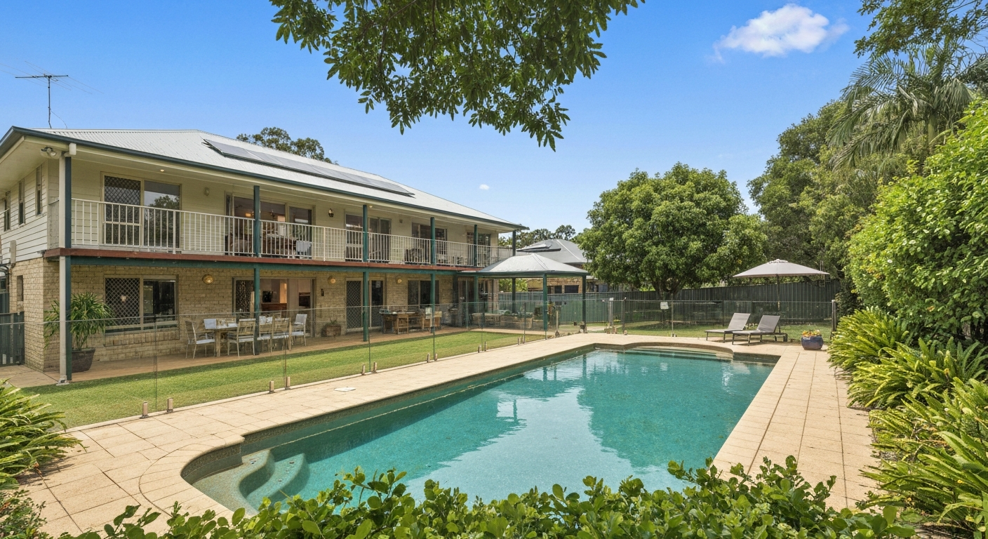 Regional property pool in Toowoomba