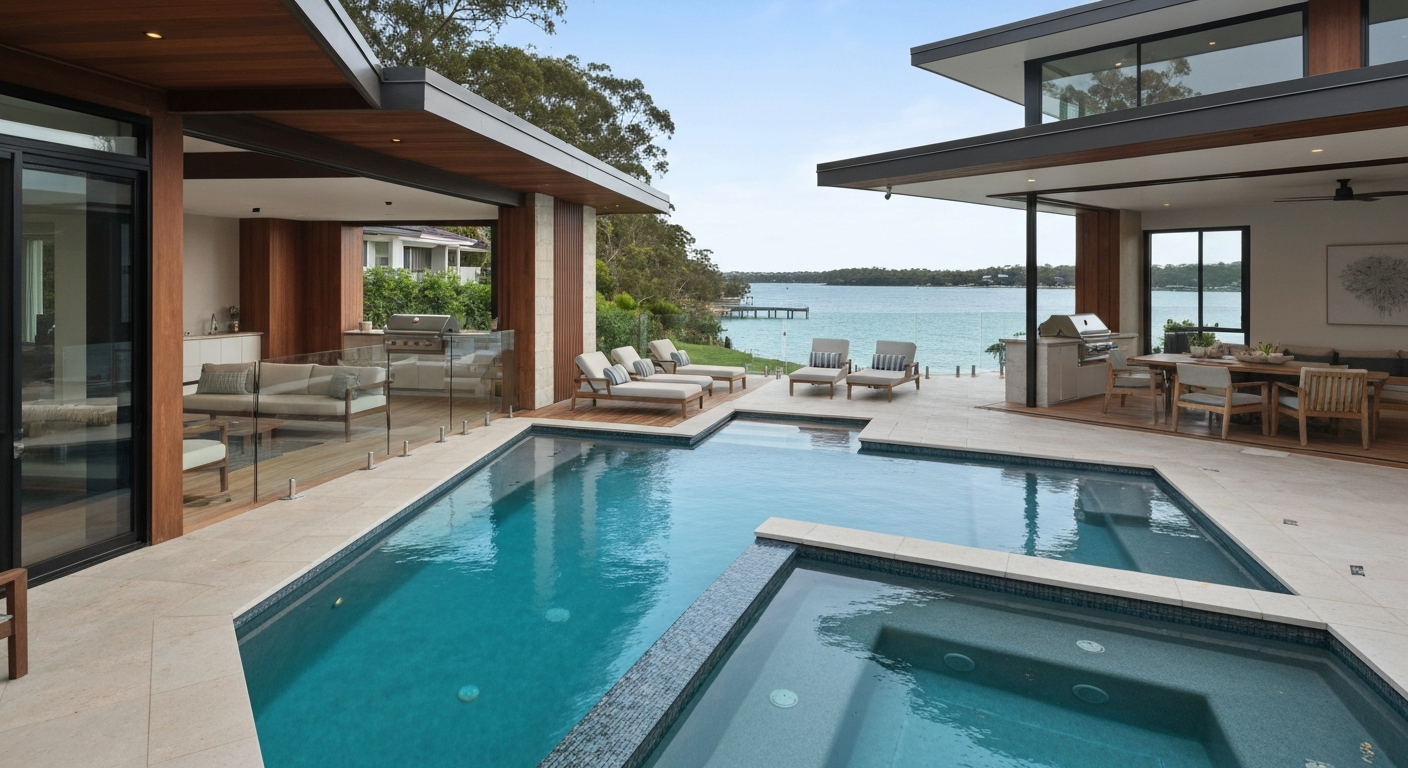 Luxury Gold Coast residential pool