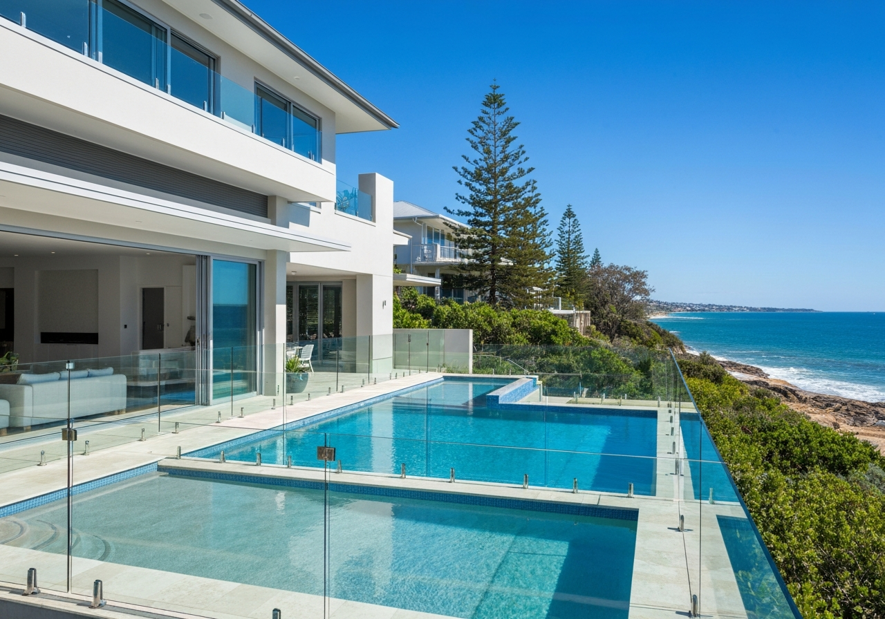 Premium Gold Coast lifestyle pool area