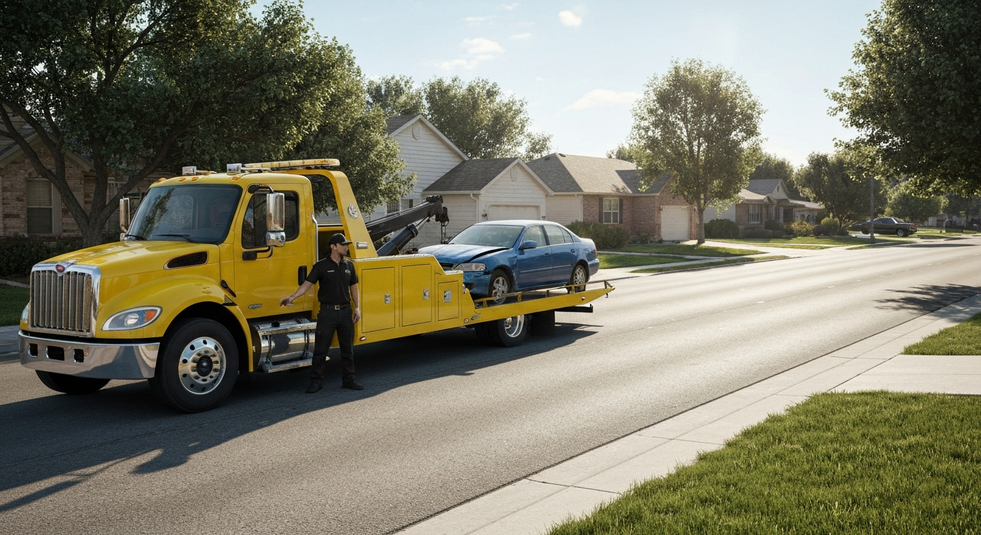 Local Towing truck for vehicle transport near Littleton CO