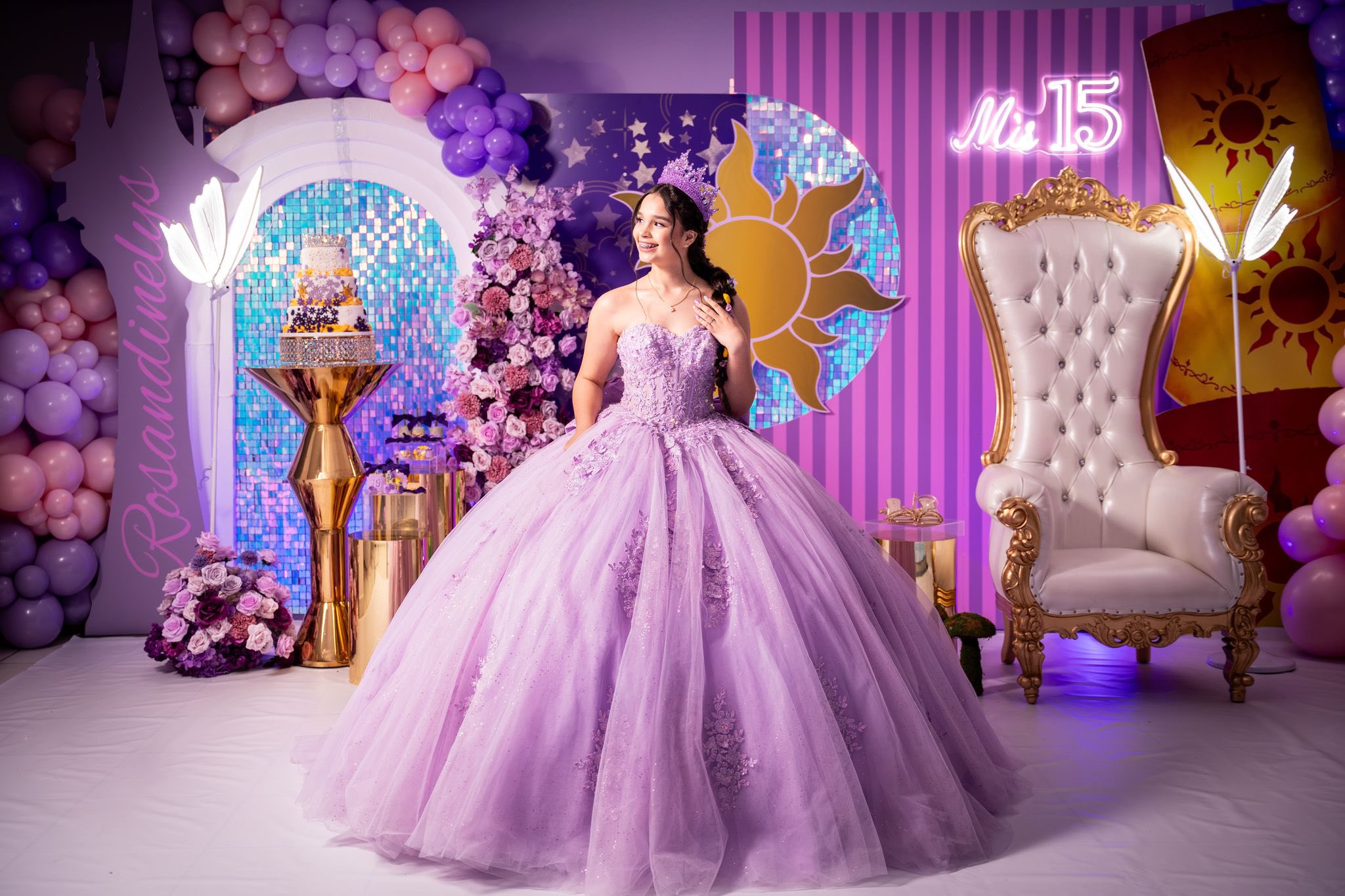 Quinceañera Rapunzel