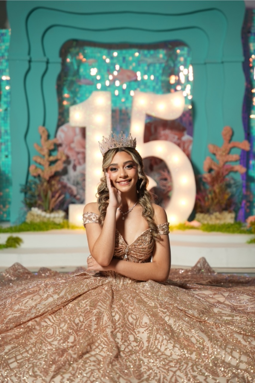 Quinceañera mermaid