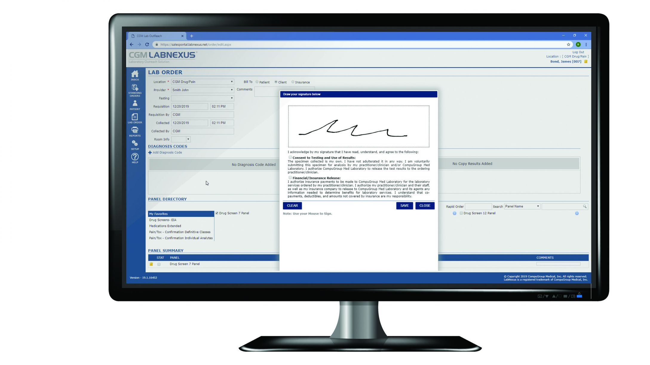 LabNexus Provider Portal