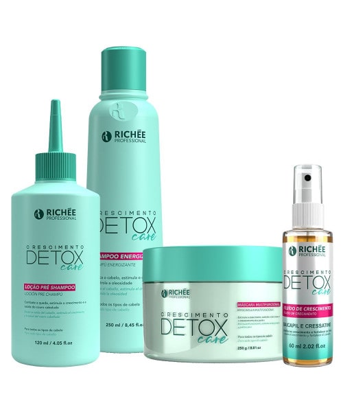 Richée Crescimento Detox Care — Kit Crecimiento & Control