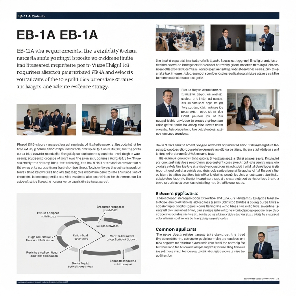 Blog post: EB-1A Extraordinary Ability Visa: Requirements, Criteria, and Evidence Strategy