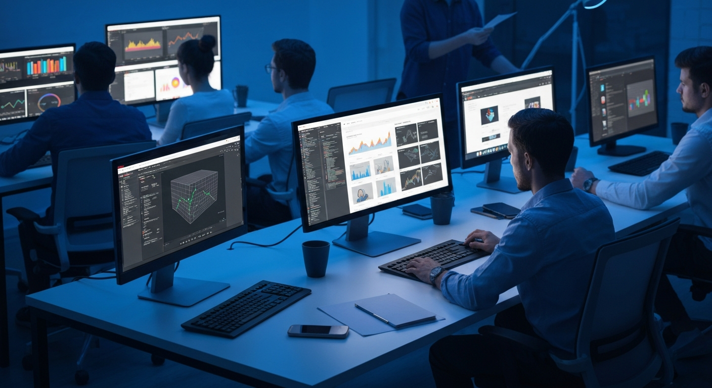 Digital agency workspace