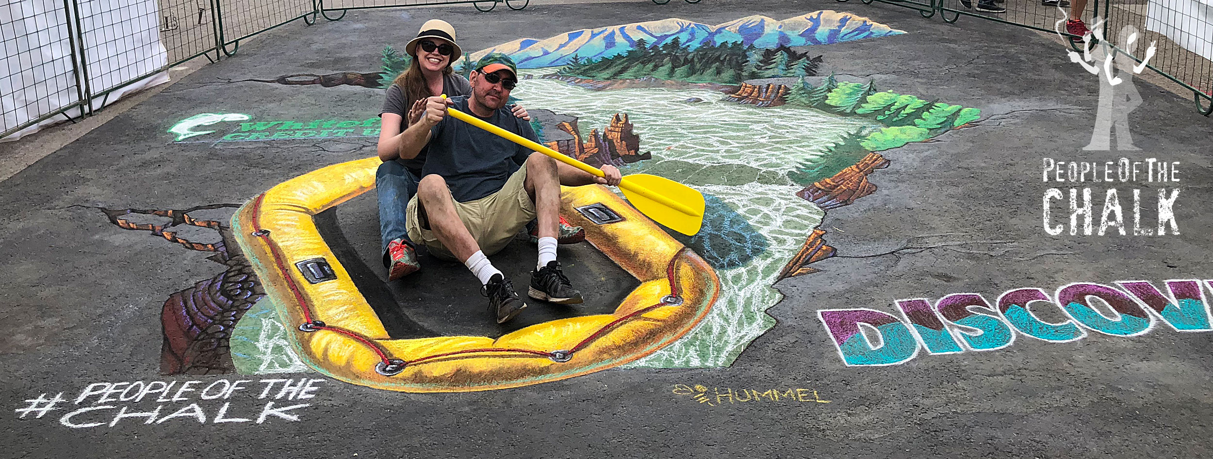 Rafting down the Bigfork River