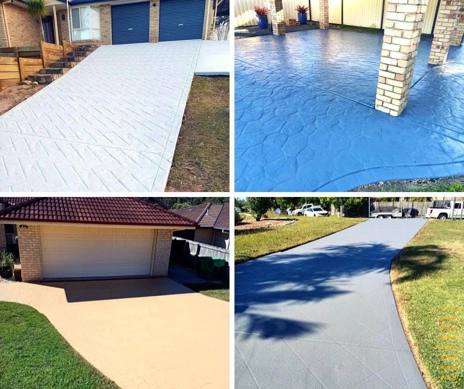 Professionally clear sealed exposed aggregate concrete patio in Brisbane