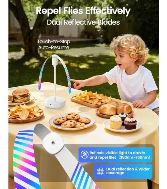 Elevated Backyard Party Rentals - Fly Repellent Fans