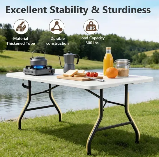 Elevated Backyard Party Rentals - Folding Tables