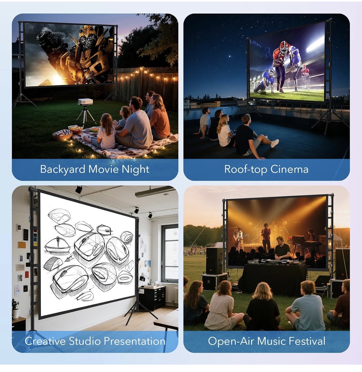 Movie projector rental gallery 3