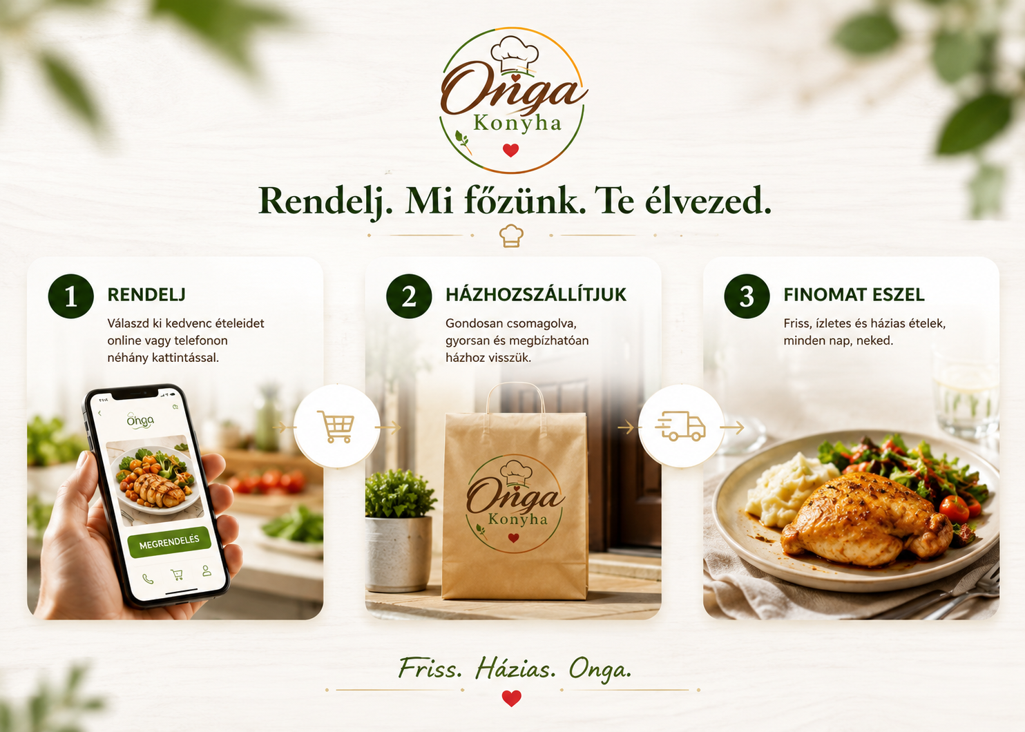 Onga Konyha – Friss házias ételek