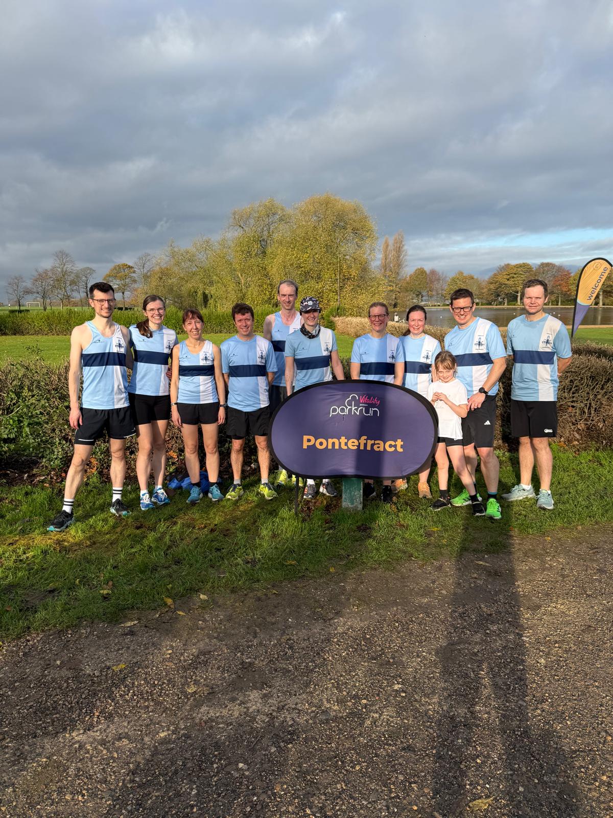 Lindley Running Club members out running at events and parkruns in Huddersfield - photo 3