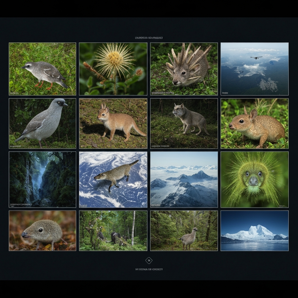 Diversidad de especies surgidas mediante evolución