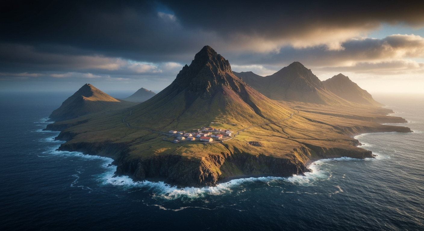 Tristan da Cunha, una de las islas habitadas más remotas del mundo