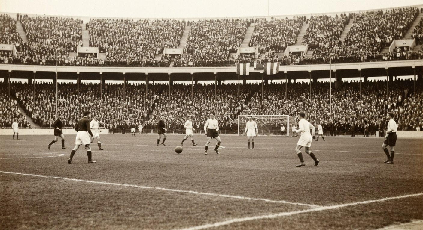 Primer Mundial de Fútbol disputado en Uruguay en 1930