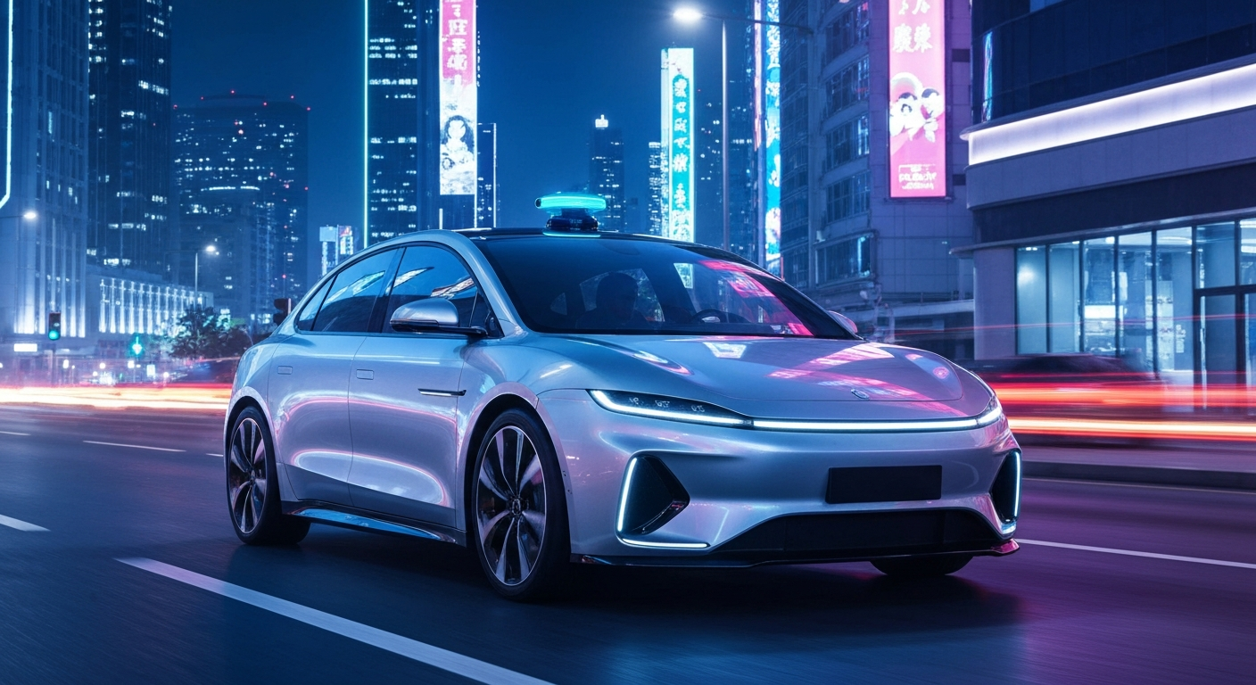 Automóvil eléctrico moderno representando el futuro de la movilidad