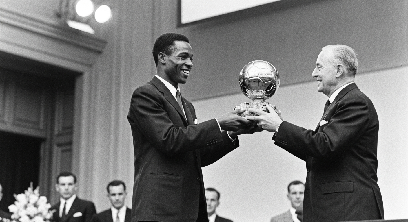 Primer ganador del Balón de Oro en 1956