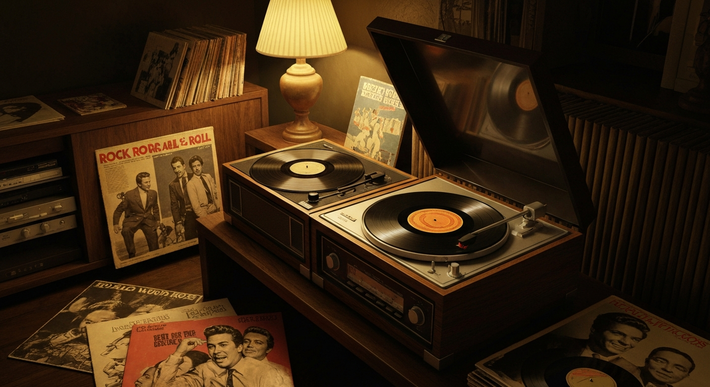 Discos de vinilo que impulsaron la expansión del rock and roll