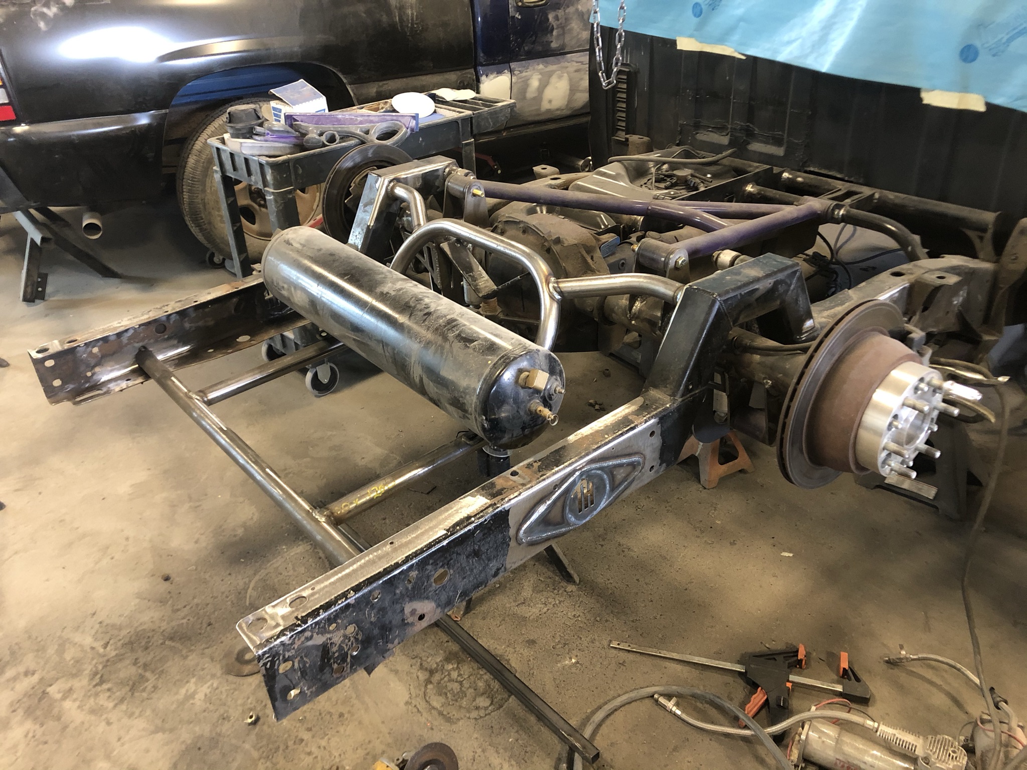 Air Tank Chassis Setup