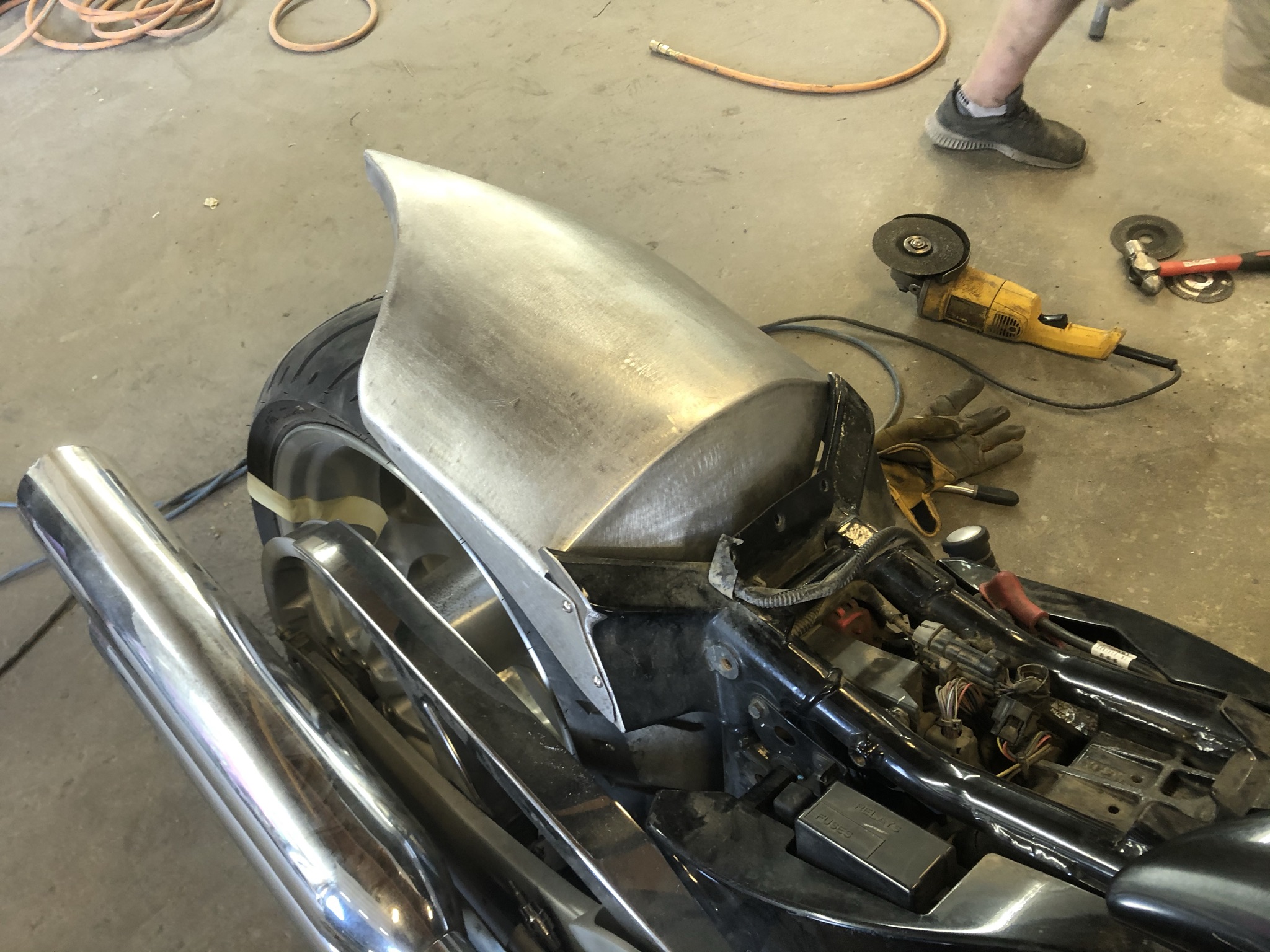 Motorcycle Fender Fabrication