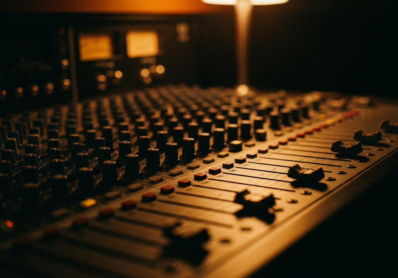 Analog Mixing Console
