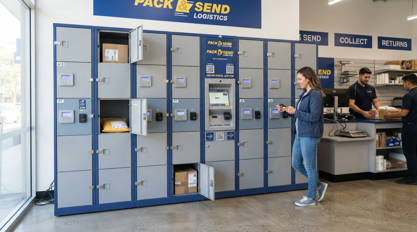 24-Hour Package Lockers