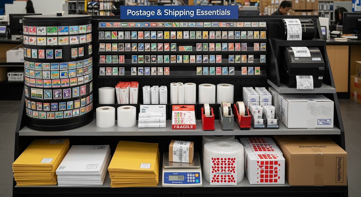 Postage Stamps and Supplies