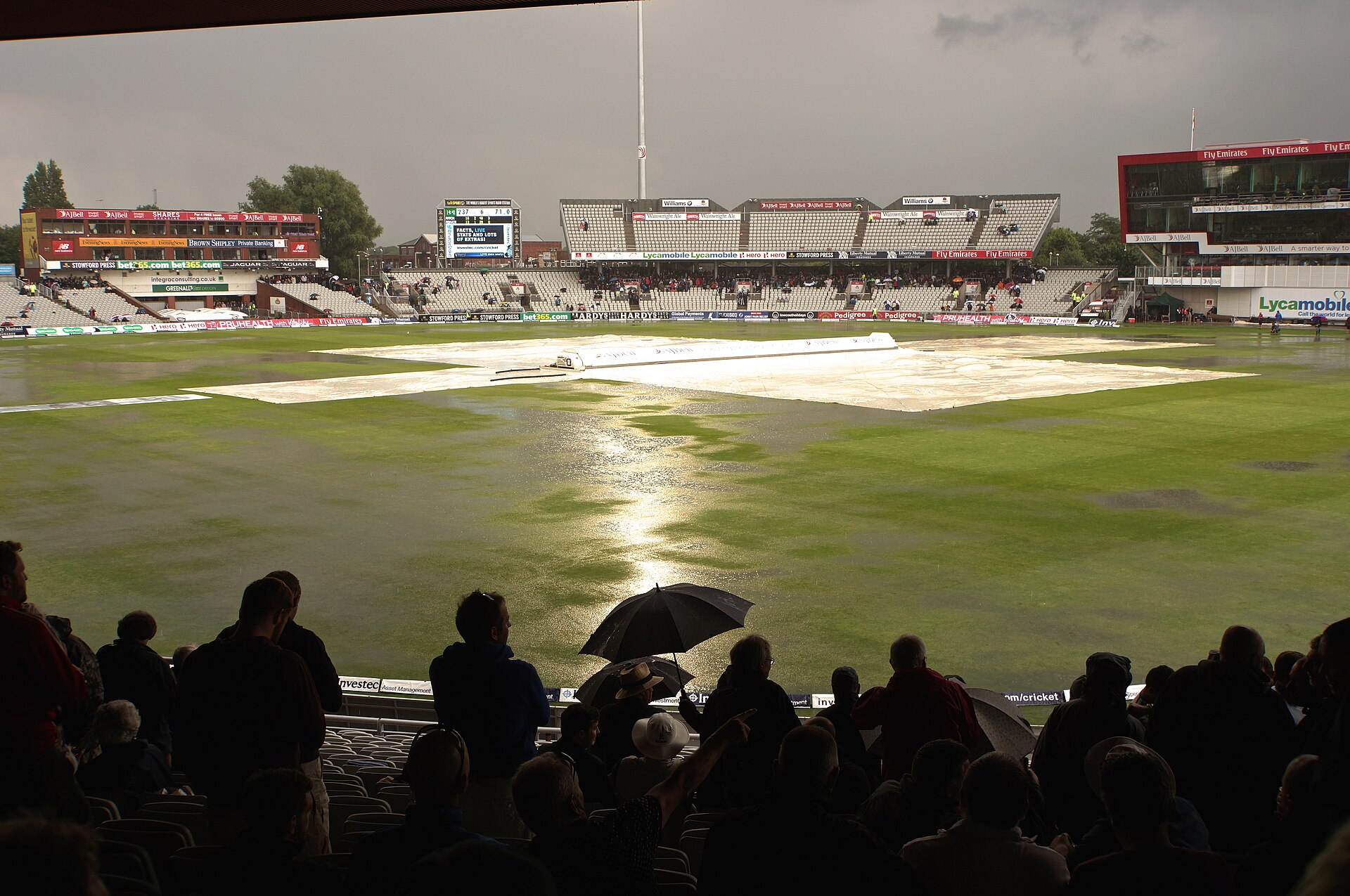 Old Trafford Cricket Ground in Trafford