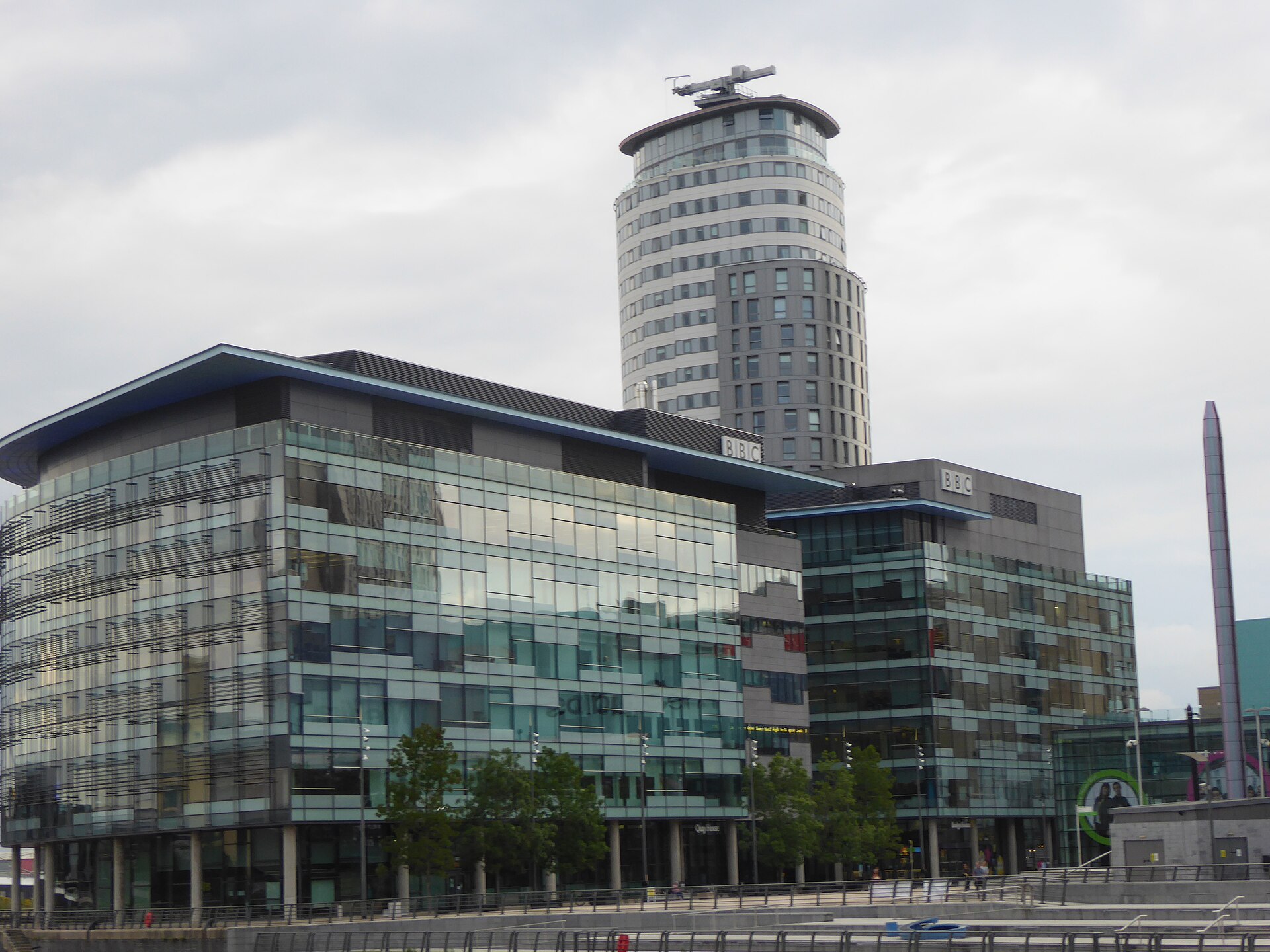Salford Quays and MediaCityUK waterfront