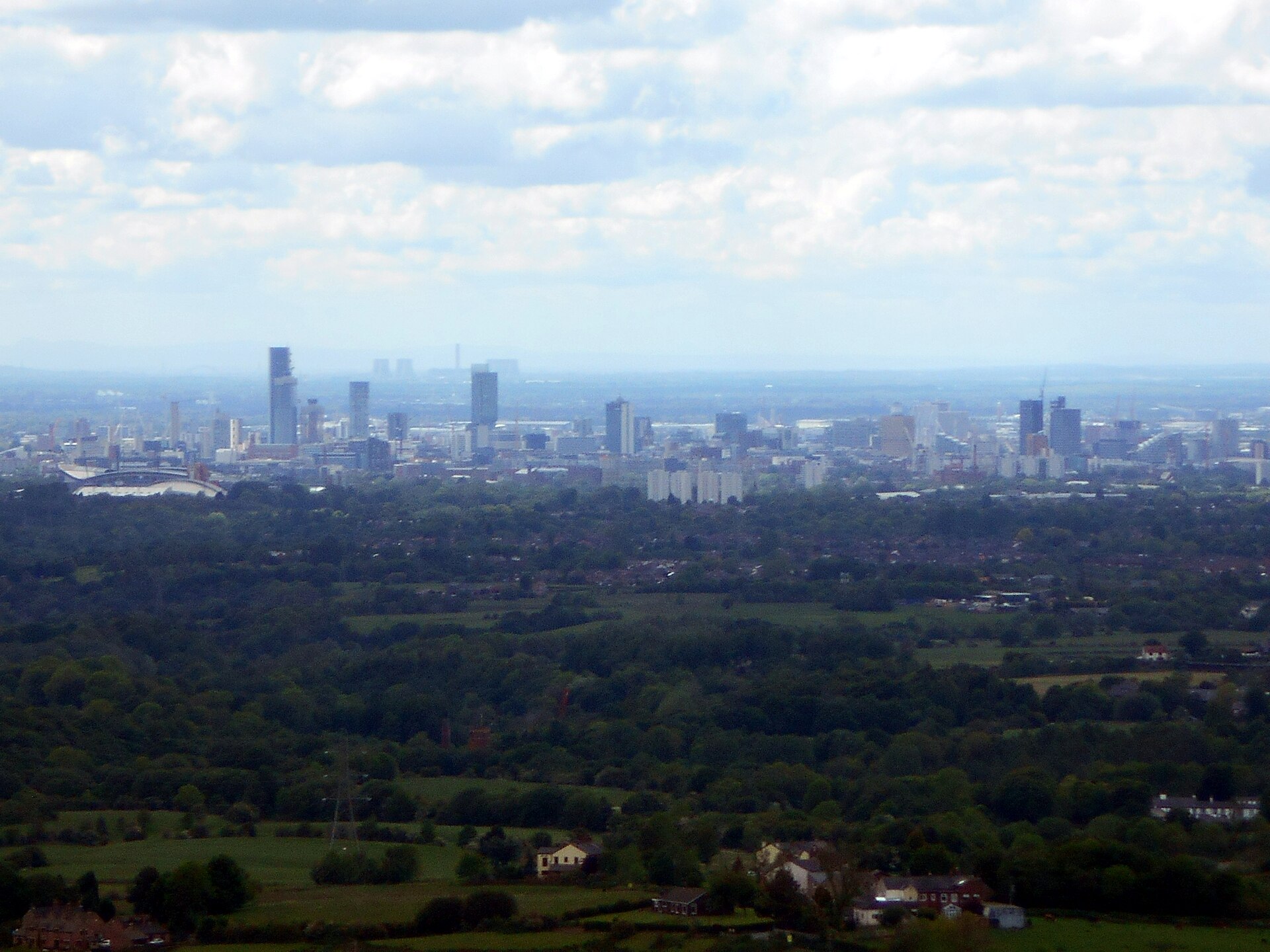 Greater Manchester skyline