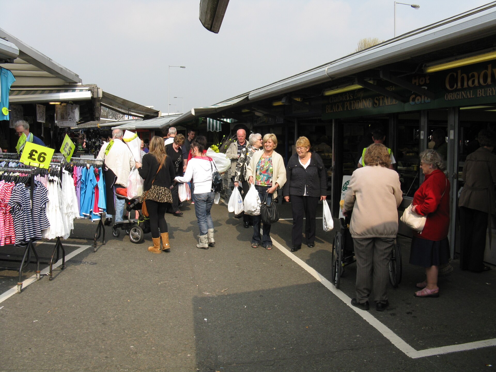 Bury Market in Greater Manchester