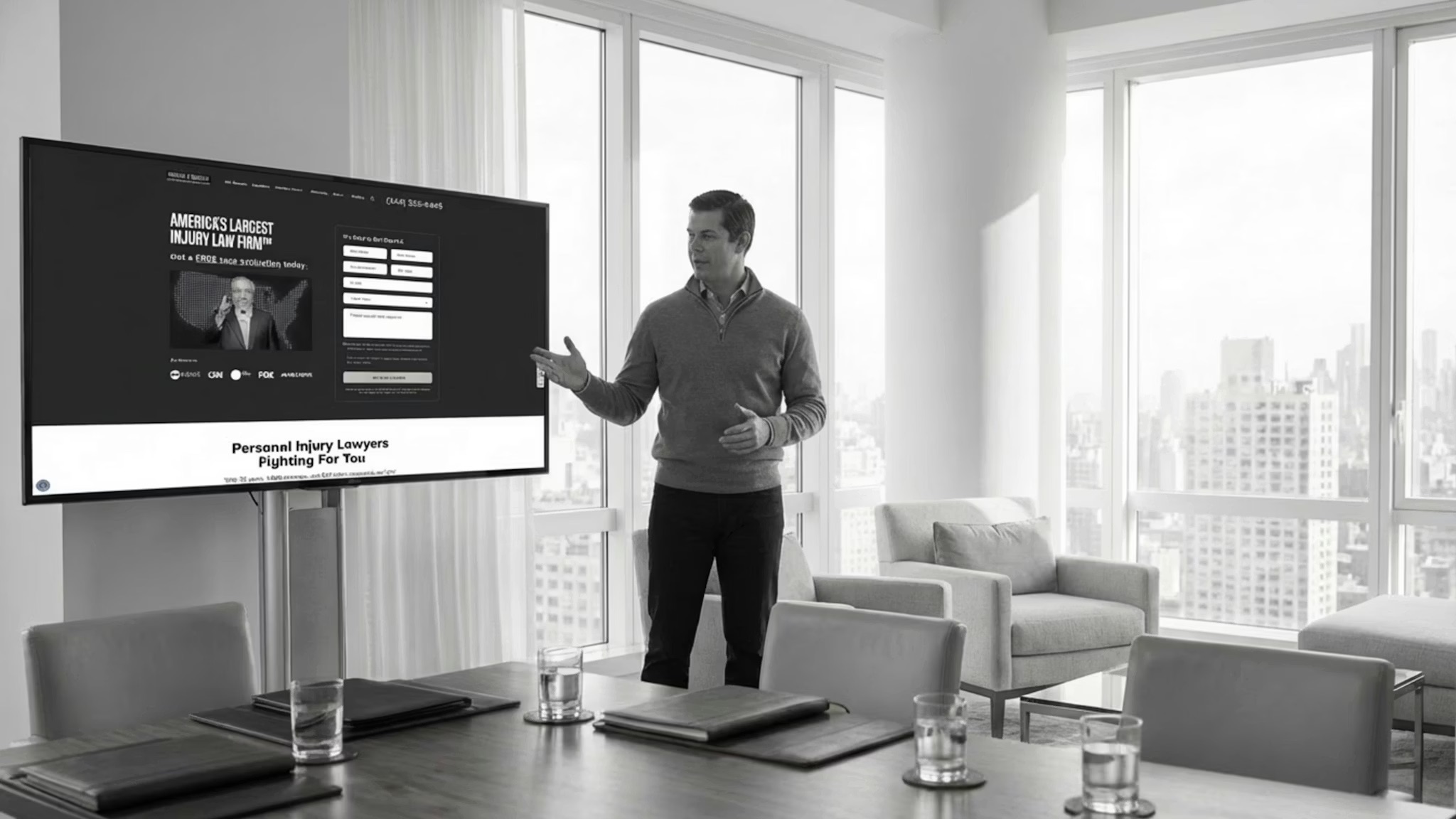 Professional presenting leads
