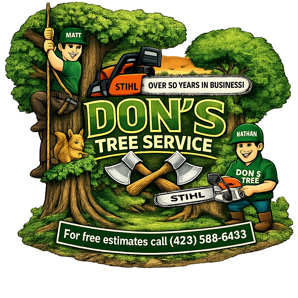 AAA Don's Tree Service & Stump Removal Logo