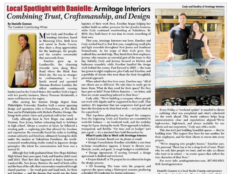 Armitage Interiors: Combining Trust, Craftsmanship, and Design