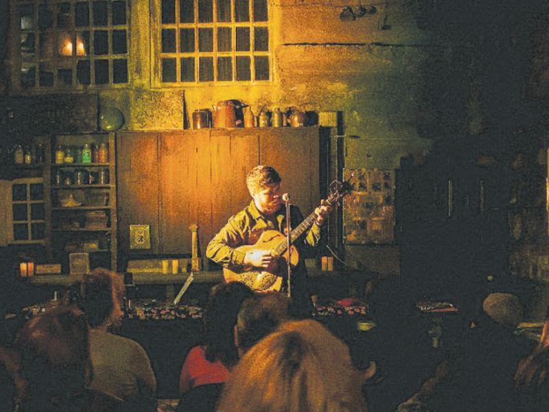Let's Get Cozy at the Tile Works for "A Night of Song"