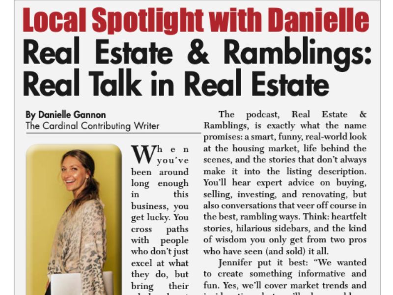 Real Estate & Ramblings: Real Talk in Real Estate