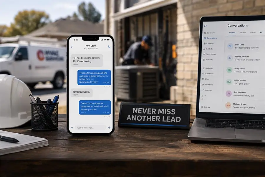PALIZ — Never miss another lead. Automated SMS follow-up and lead capture system for home service businesses.