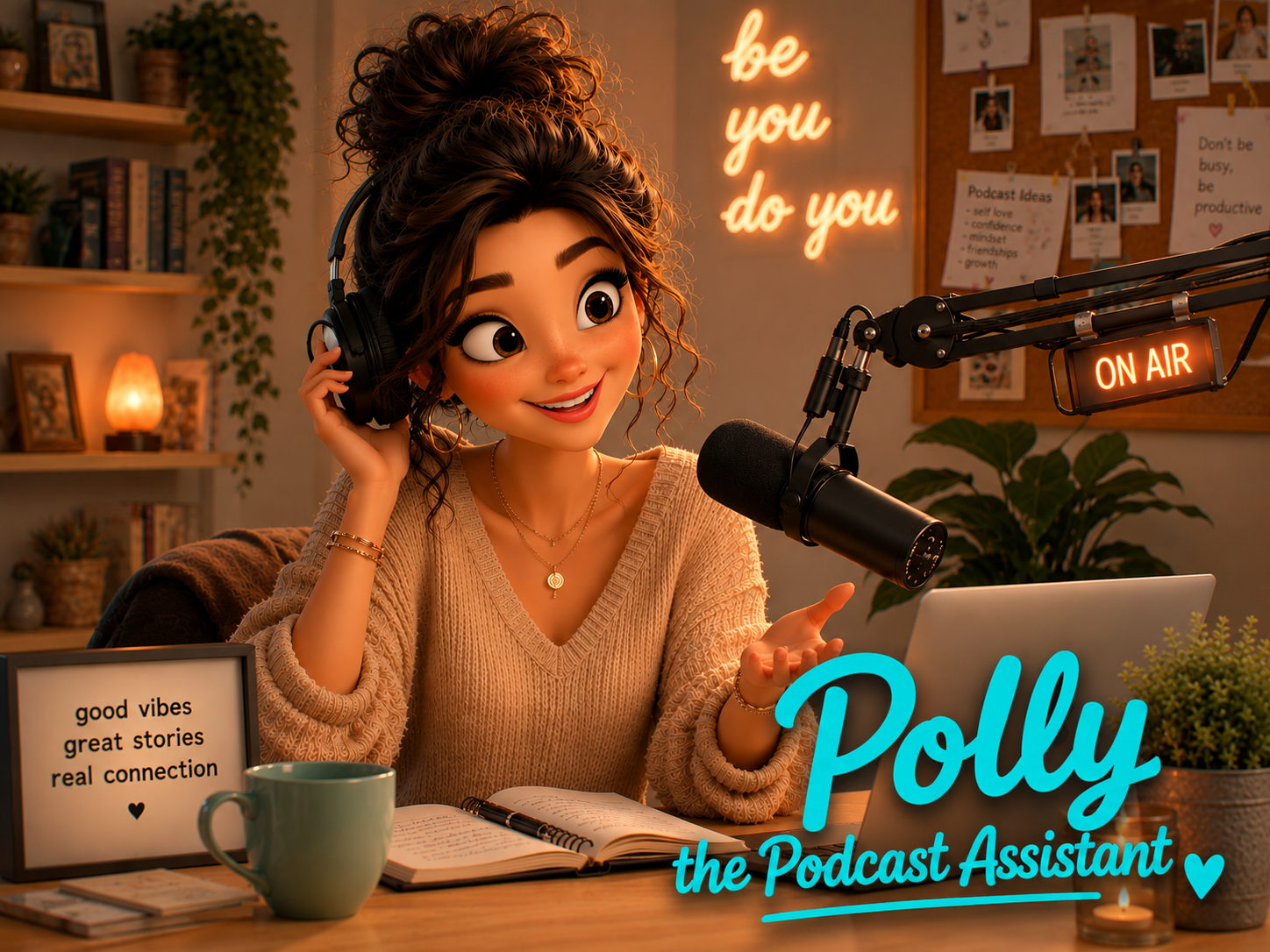 Polly the Podcast Assistant