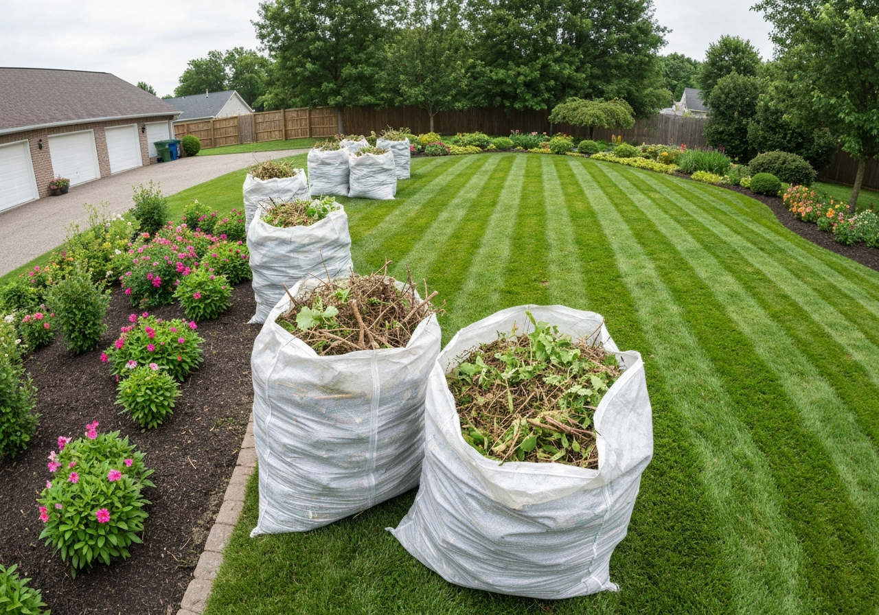 Yard Debris Clean Up