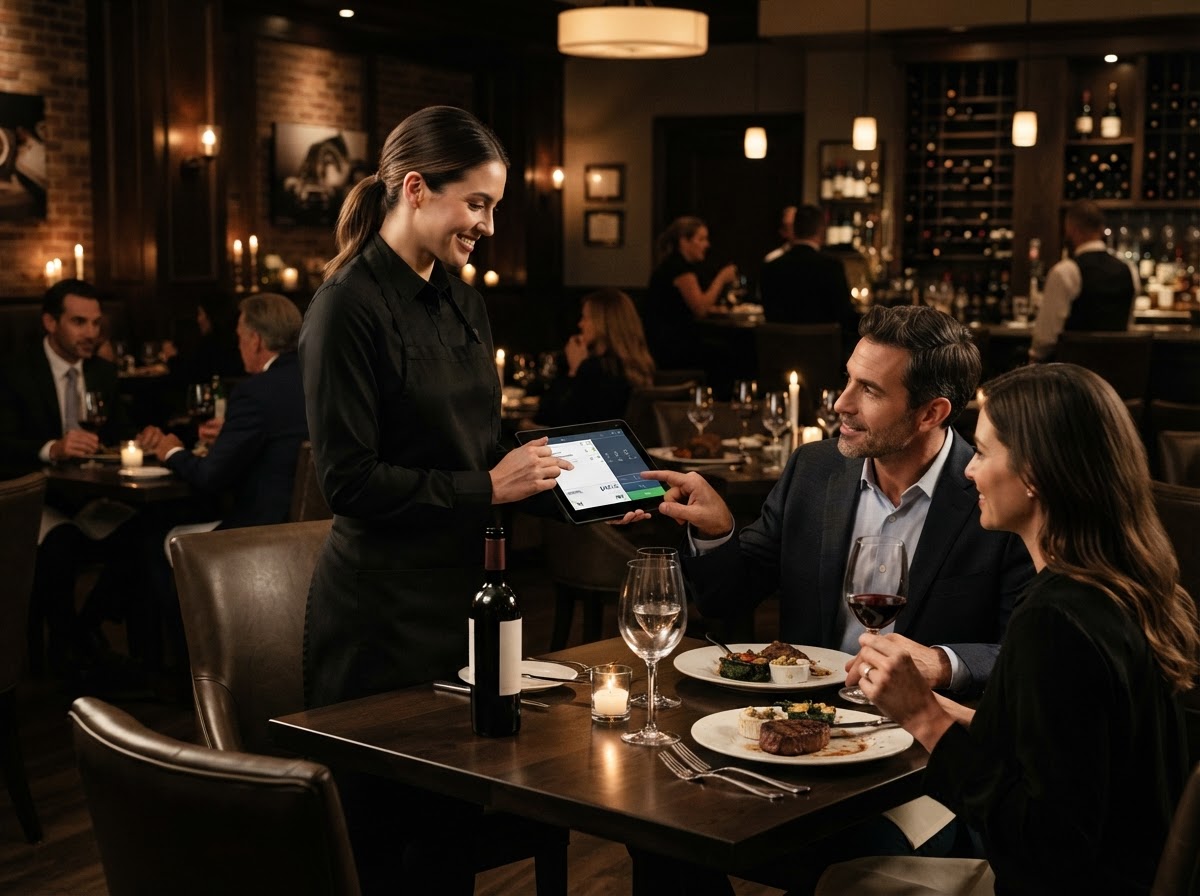 Restaurant POS payment