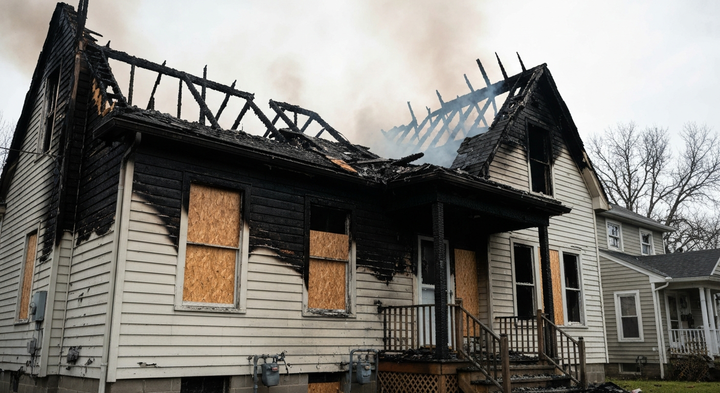 We Buy Fire Damaged Houses