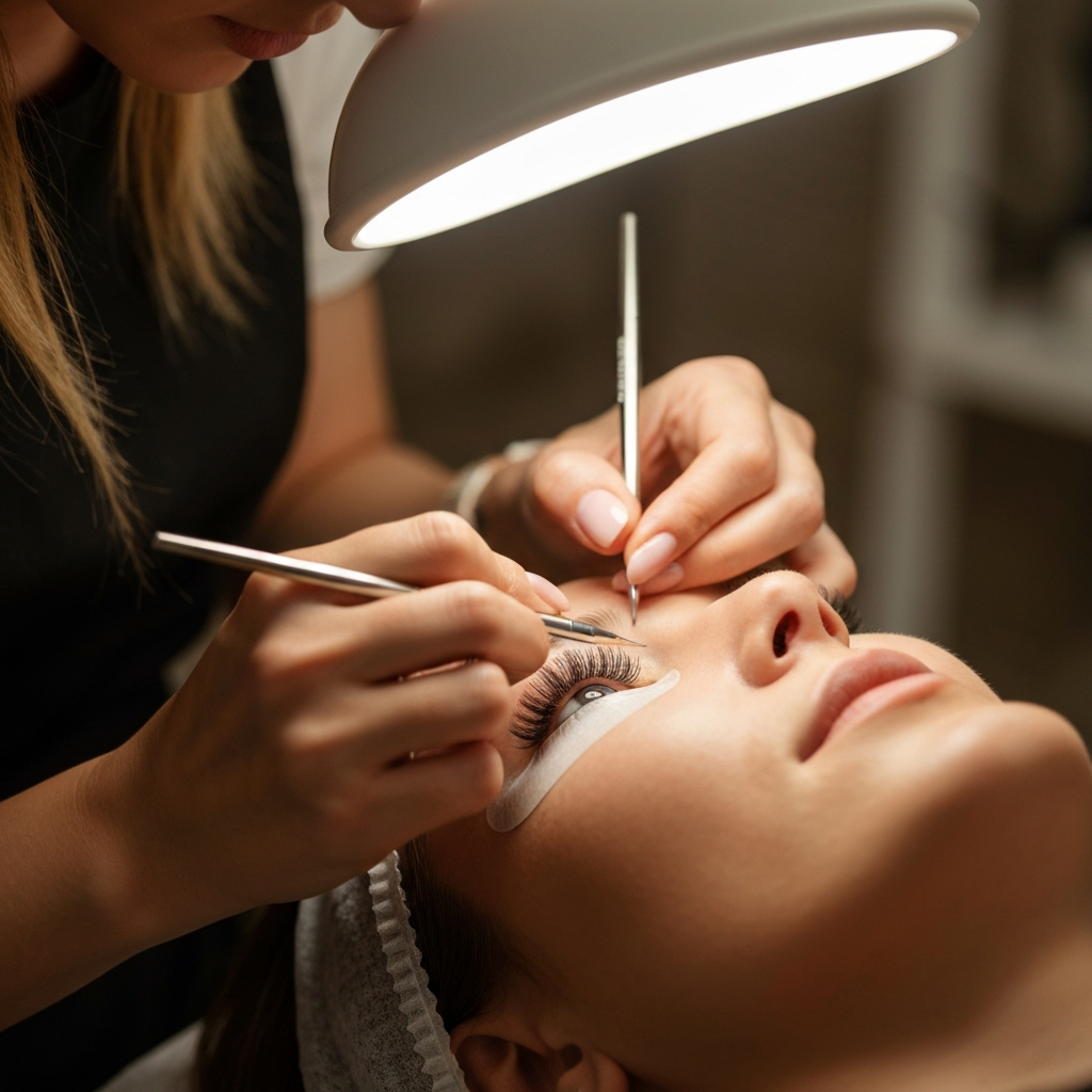 Woman's glowing skin after facial waxing service in Toronto