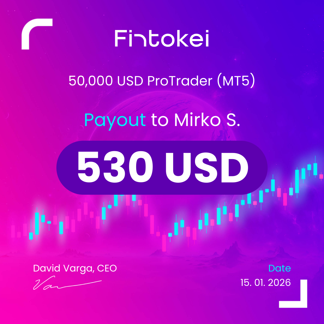 Fintokei Payout - 530 USD
