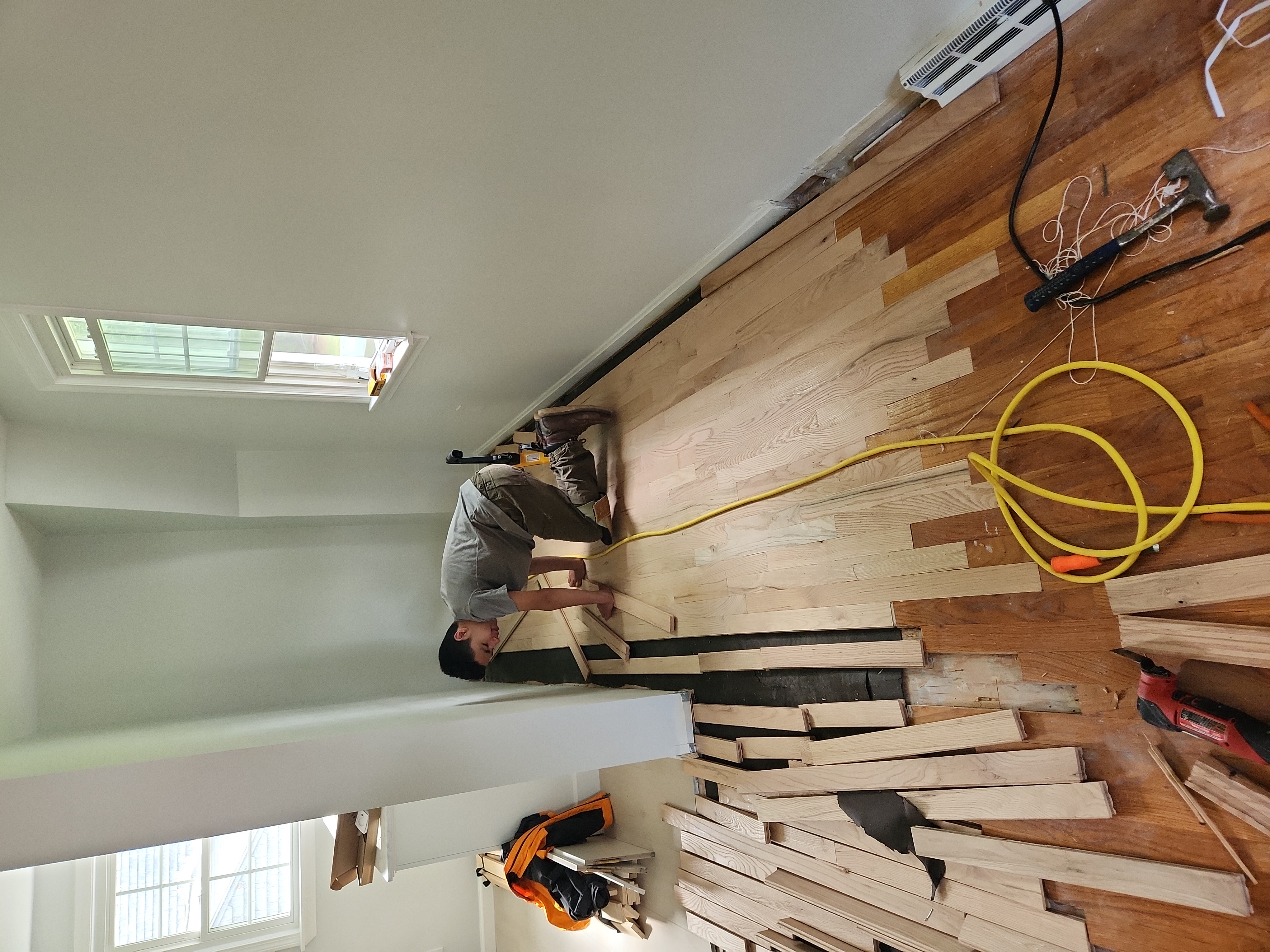 Hardwood Floor Repair & Weave-Ins