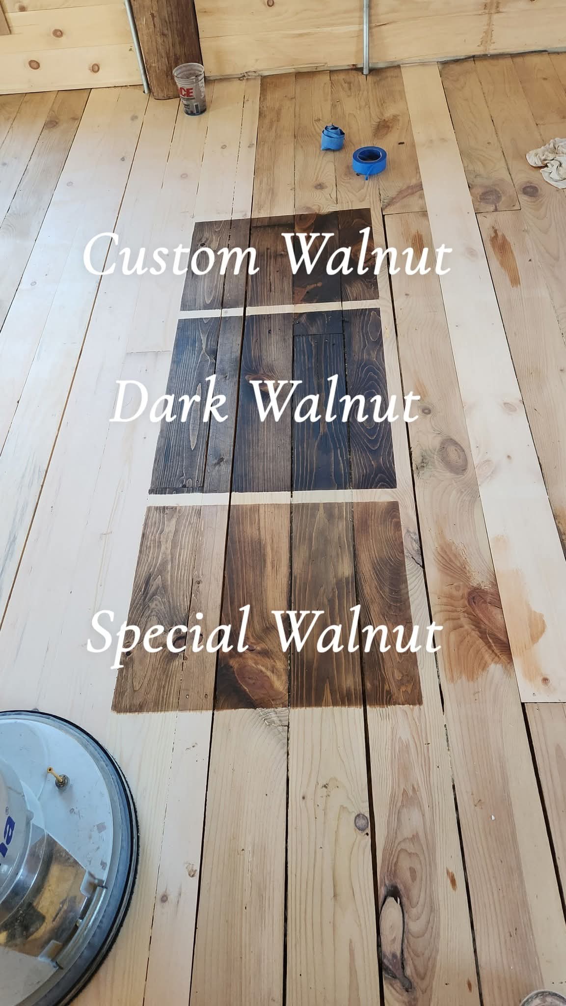 Custom Hardwood Floor Staining