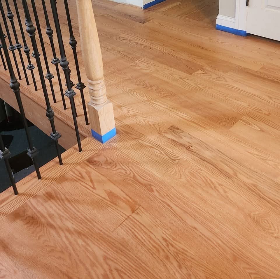 Buff and Recoat Hardwood Floors