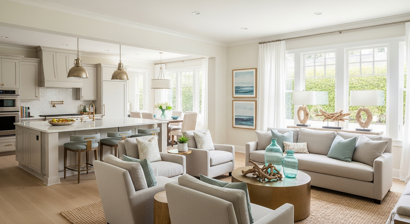 Home with a well-designed addition