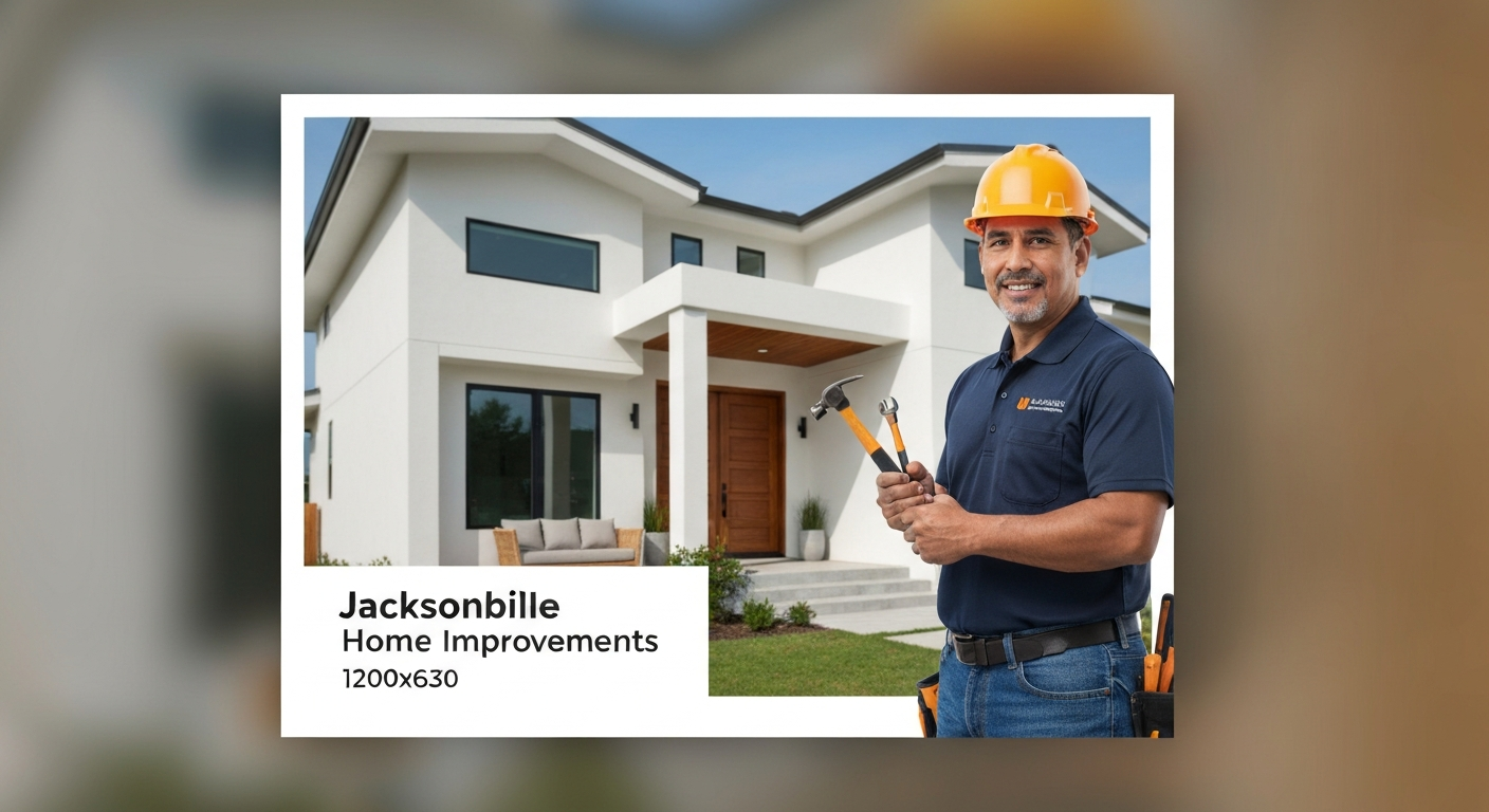 Jacksonville homeowner looking relieved