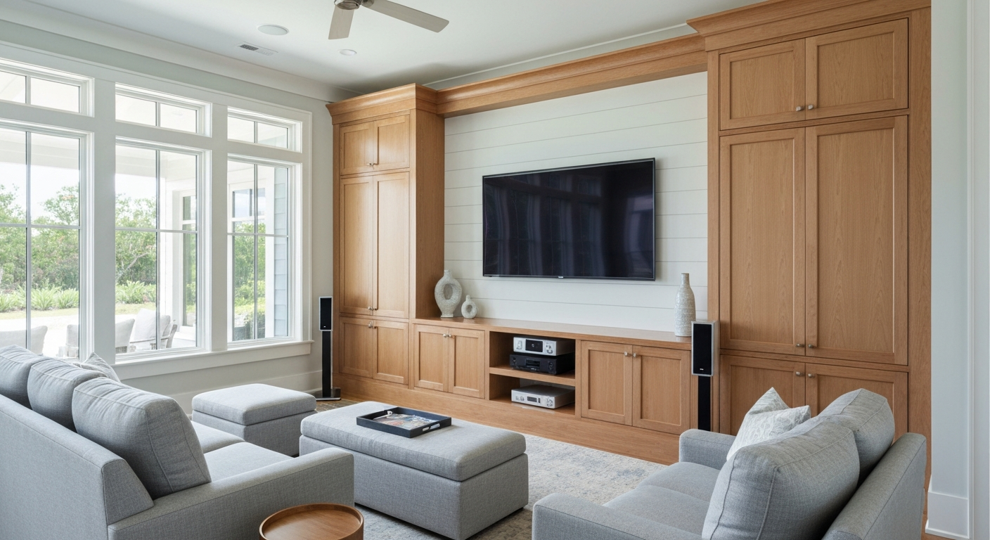 Home theater and media center installation